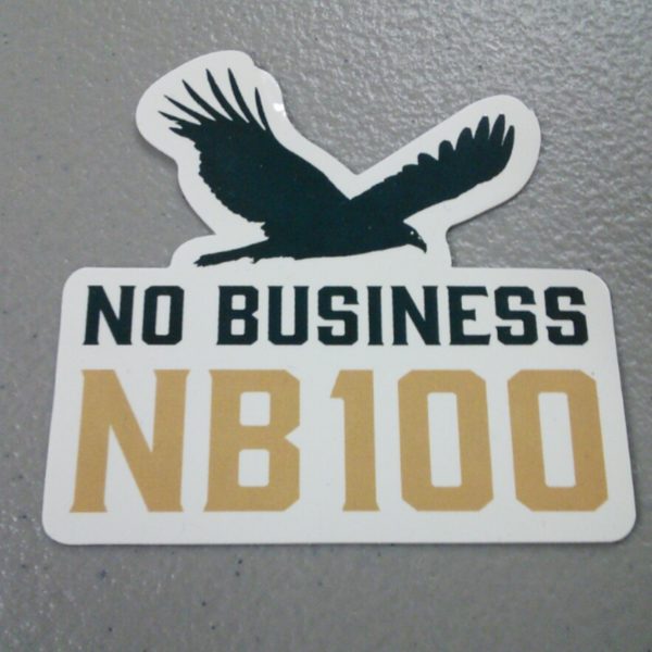 No Business Classic Sticker No Business 100